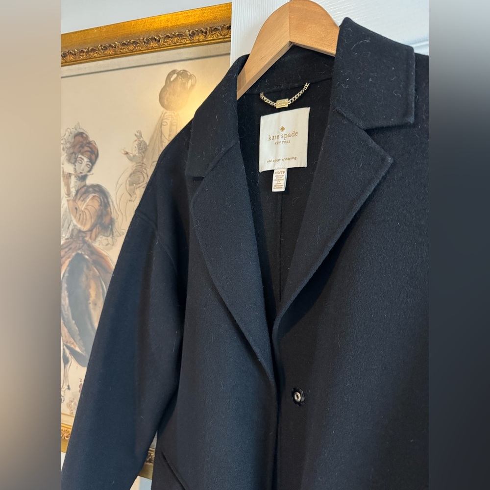 Kate Spade Unlined Wool Coat